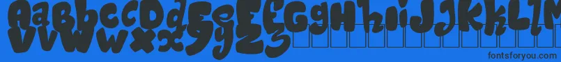 MagicSound Font – Black Fonts on Blue Background