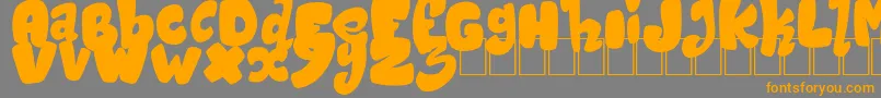 MagicSound Font – Orange Fonts on Gray Background