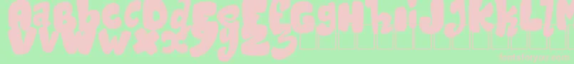 MagicSound Font – Pink Fonts on Green Background