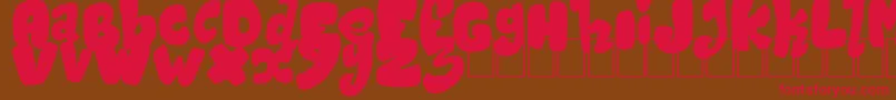 MagicSound Font – Red Fonts on Brown Background