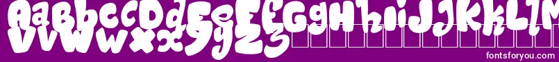 MagicSound Font – White Fonts on Purple Background