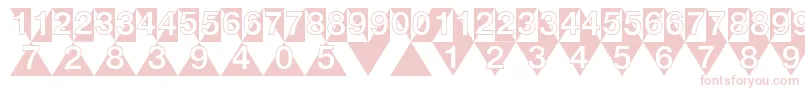 DeconumbersLhTriangle Font – Pink Fonts