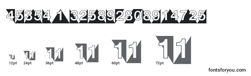 DeconumbersLhTriangle Font Sizes