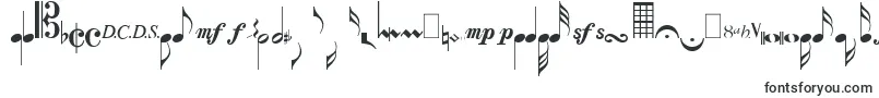 MusicalsymbolsPlain Font – Fonts for VK