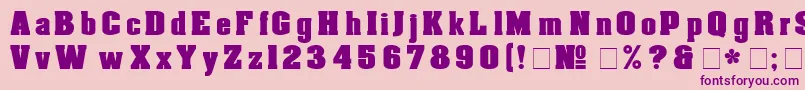 More about Aachen Font Aachen Font – Purple Fonts on Pink Background