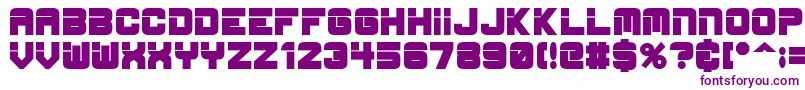 EspBold Font – Purple Fonts on White Background