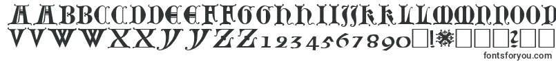 Шрифт Lubeck – кельтские шрифты