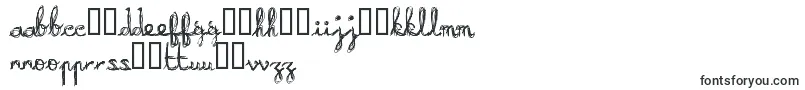 BurningNormal-Schriftart – esperanto Schriften