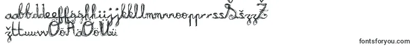 BurningNormal-Schriftart – estnische Schriften