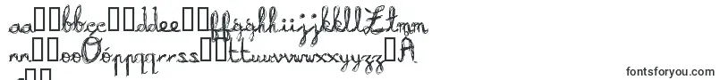 BurningNormal-Schriftart – polnische Schriften