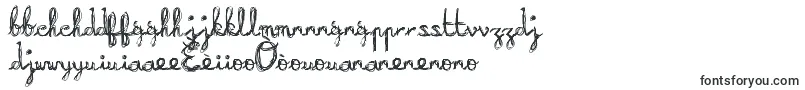 BurningNormal-Schriftart – kreolische Schriften