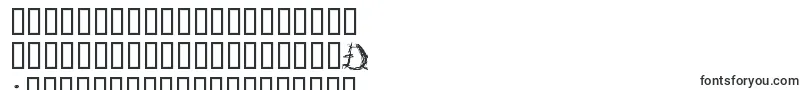 フォントBurningNormal – タタール文字