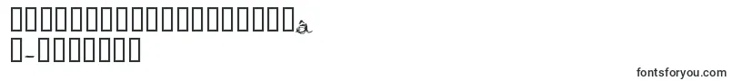 BurningNormal-Schriftart – hebräische Schriften
