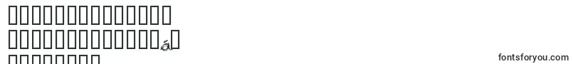 BurningNormal-Schriftart – khmerische Schriften