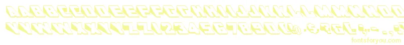 Шрифт DoorjambRegular – жёлтые шрифты