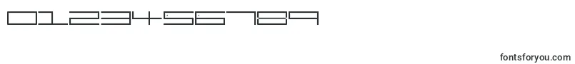 PixelStar-fontti – Fontit numeroille ja luvuille