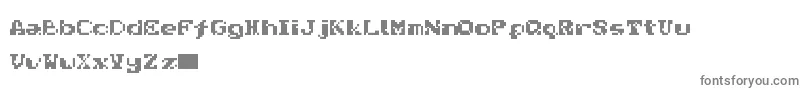 Nativa Font – Gray Fonts on White Background
