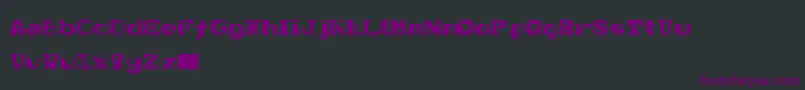 Nativa Font – Purple Fonts on Black Background