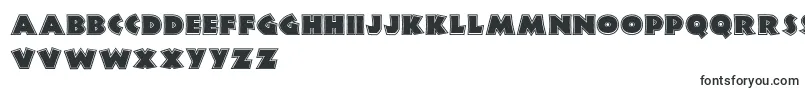 Jungle Fever Inline Nf-Schriftart – sudanesische Schriften