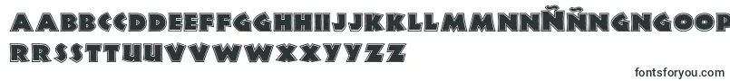 Jungle Fever Inline Nf-Schriftart – philippinische Schriften