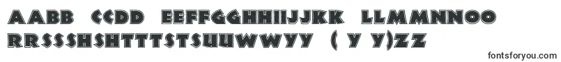Jungle Fever Inline Nf-Schriftart – haussa Schriften