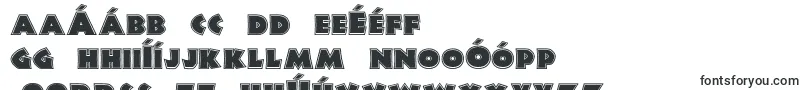 Jungle Fever Inline Nf-Schriftart – gälische Schriften