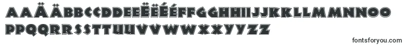 Jungle Fever Inline Nf-Schriftart – mazedonische Schriften