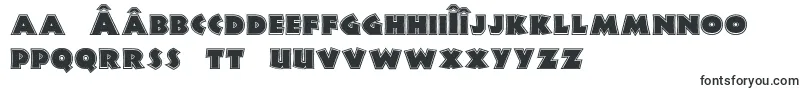 Jungle Fever Inline Nf-Schriftart – rumänische Schriften