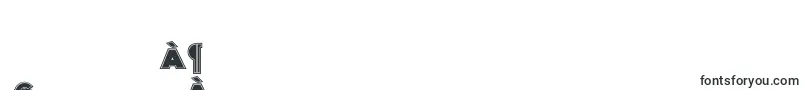 Jungle Fever Inline Nf-Schriftart – singhalesische Schriften