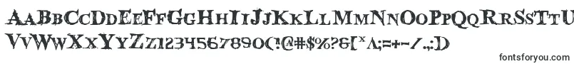 Bloodcrow-fontti – Fontit Microsoft Wordille