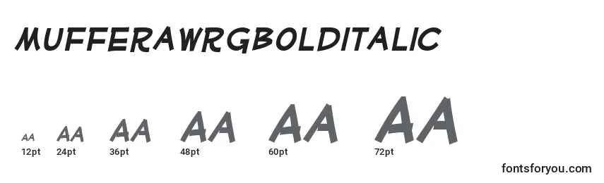 MufferawrgBolditalic Font Sizes