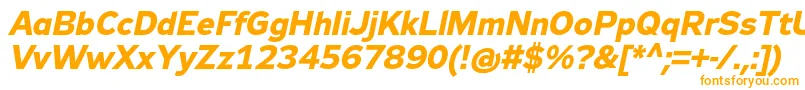 Zeppelin32BoldItalic Font – Orange Fonts