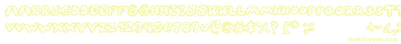 Gwibble ffy Font – Yellow Fonts