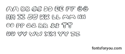 Review of the Gwibble ffy Font