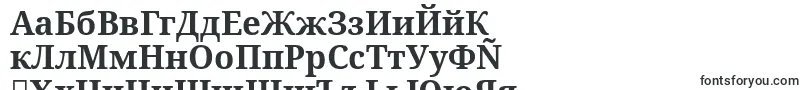 Шрифт DroidSerifBold – болгарские шрифты