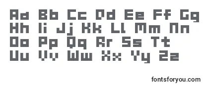 GauCubeB Font