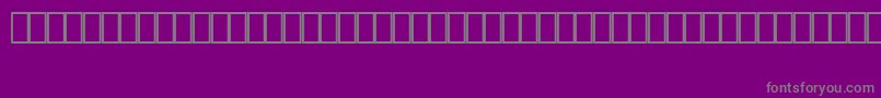 Fonte SharifMediumBt – fontes cinzas em um fundo violeta