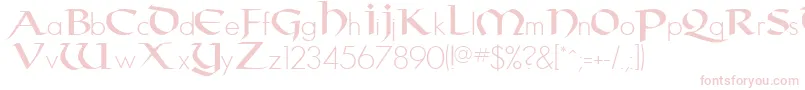 Taranis Font – Pink Fonts