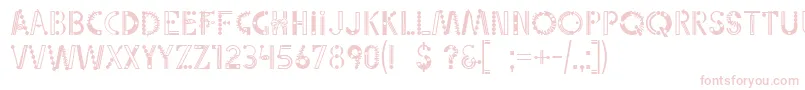 Linotypepartytime-Schriftart – Rosa Schriften