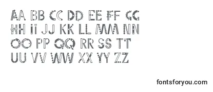 Przegląd czcionki Linotypepartytime