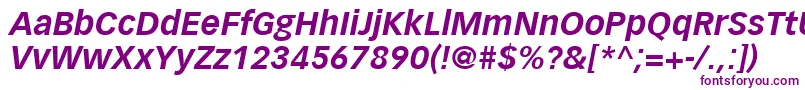 VectoraLt76BoldItalic Font – Purple Fonts