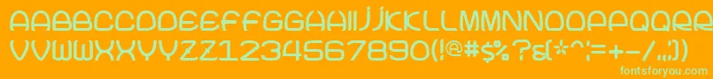 Подробнее о шрифте Joke Шрифт Joke – зелёные шрифты на оранжевом фоне