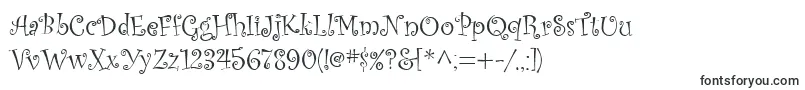 Kuritza-Schriftart – Schriftarten, die mit K beginnen