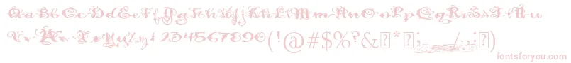 PaulsFancyScript Font – Pink Fonts