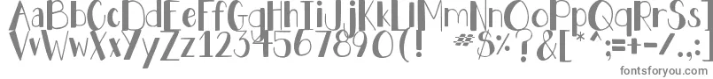 DjbHollyJollyBold Font – Gray Fonts