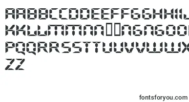 Ghostmachineextended font – filipino Fonts