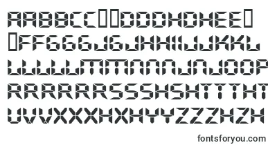 Ghostmachineextended font – nyanja Fonts