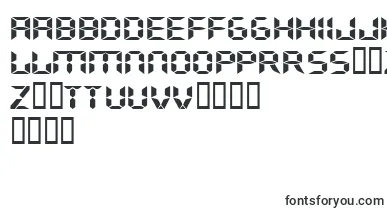 Ghostmachineextended font – estonian Fonts