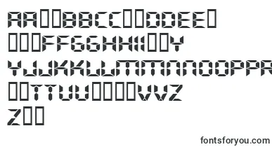Ghostmachineextended font – lithuanian Fonts