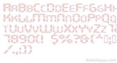 Ghostmachineextended font – Pink Fonts